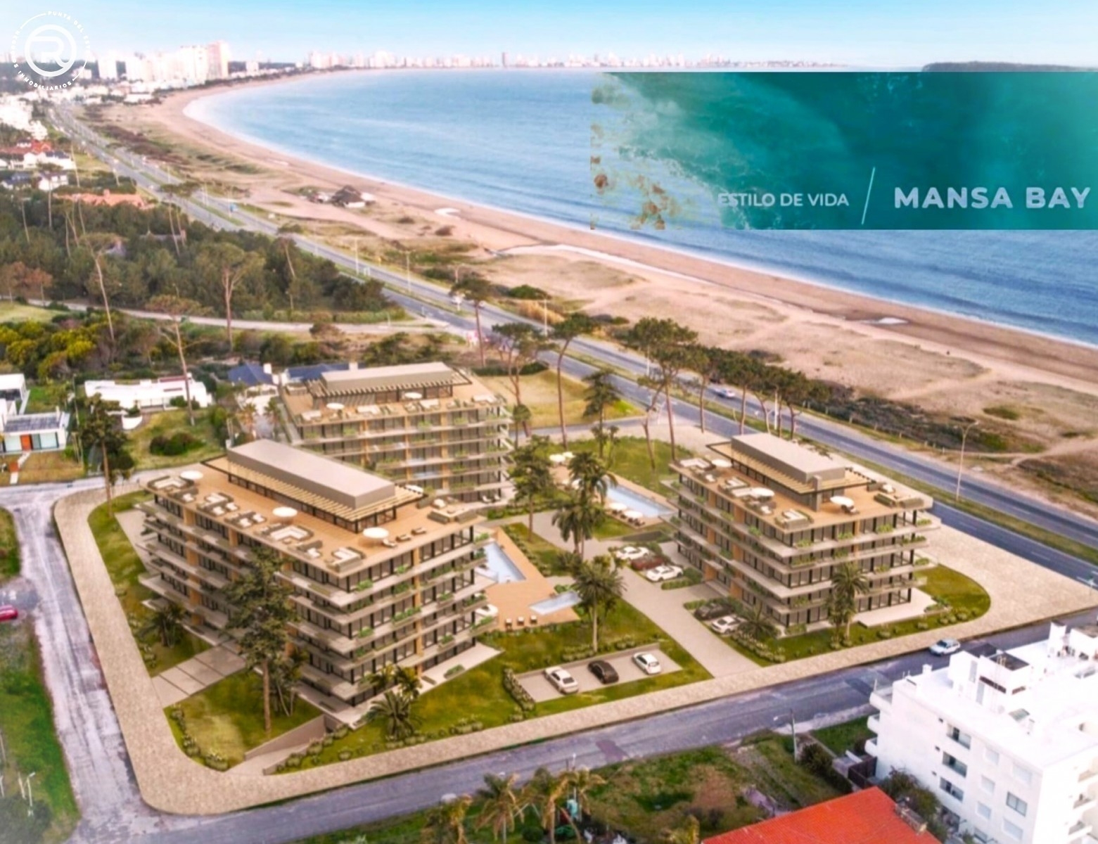 Mansa Bay, proyecto desarrollado en primera línea de playa Mansa,Pinares 